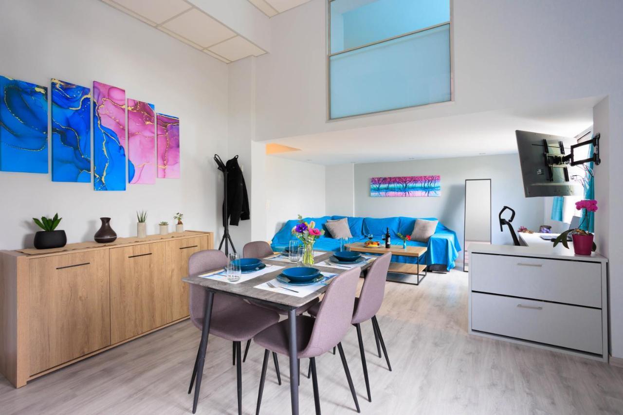 Electra Modern Apartment With Cozy Garden Candia Esterno foto