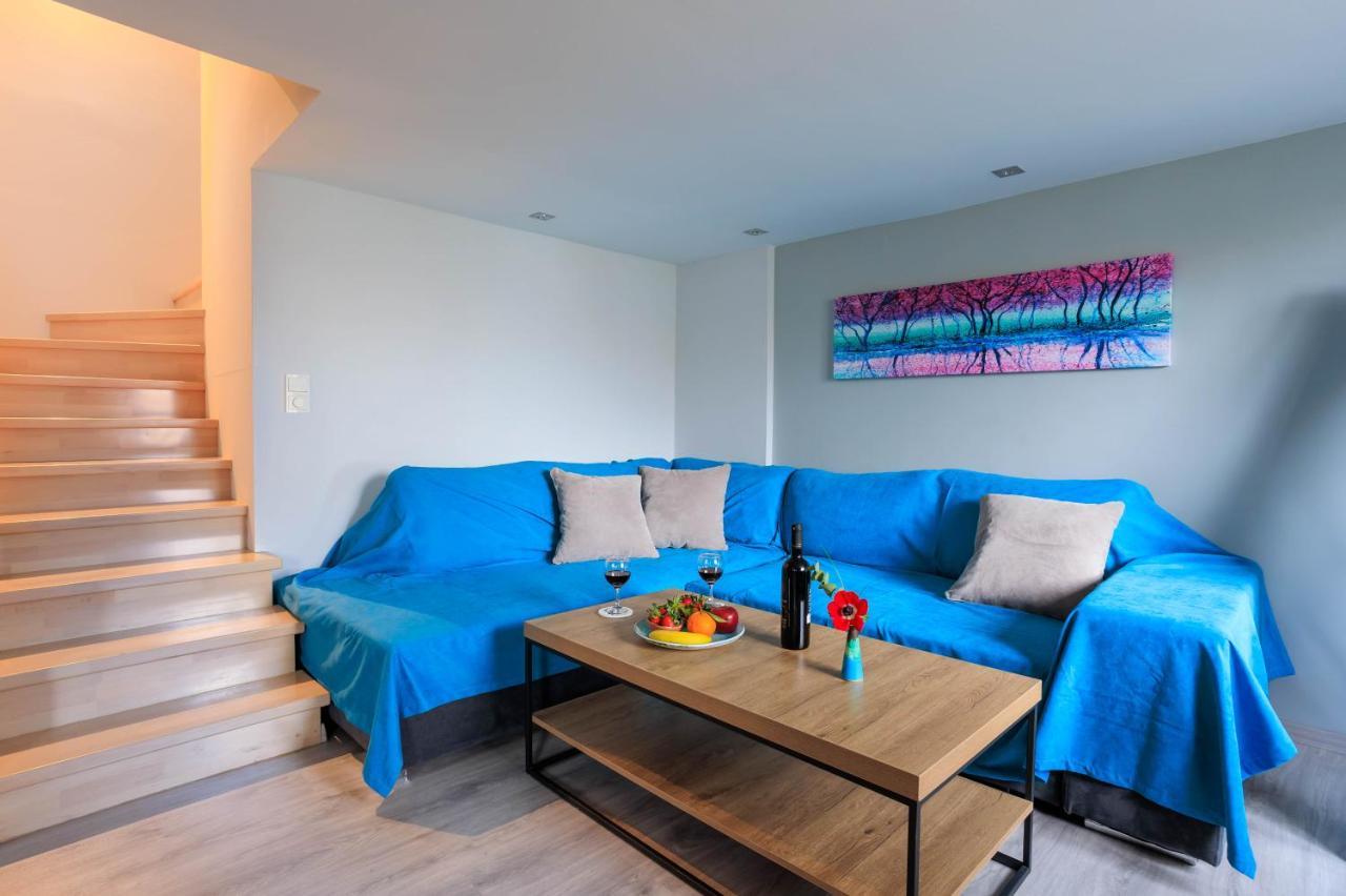 Electra Modern Apartment With Cozy Garden Candia Esterno foto