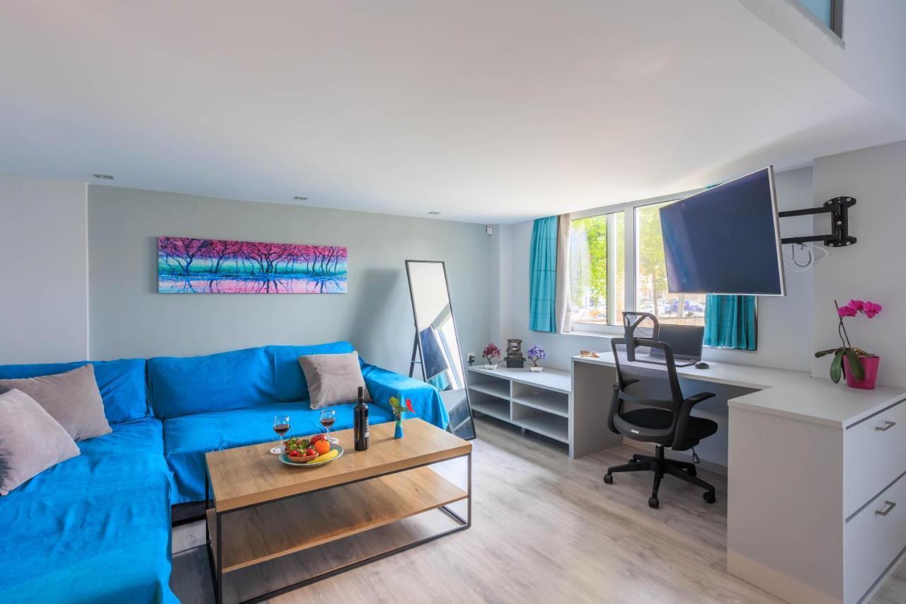 Electra Modern Apartment With Cozy Garden Candia Esterno foto