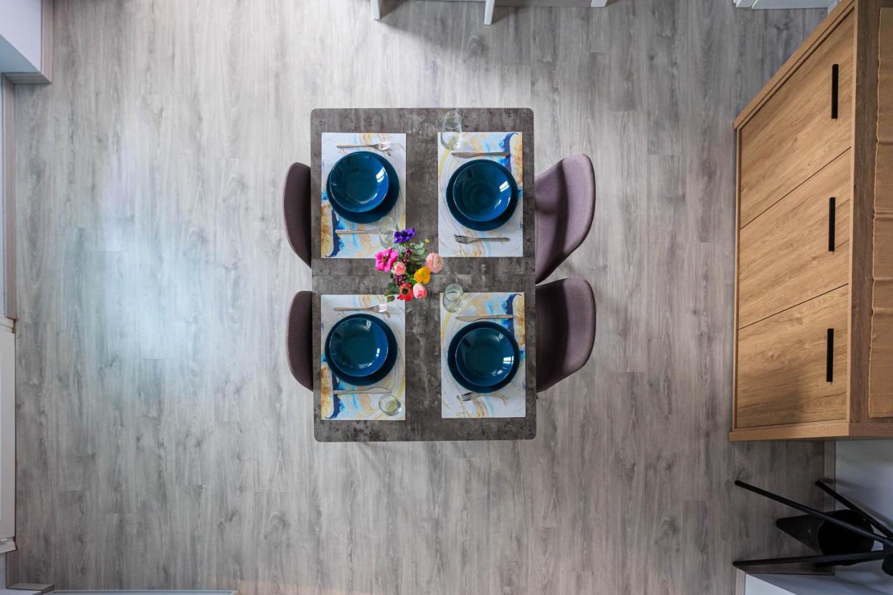 Electra Modern Apartment With Cozy Garden Candia Esterno foto